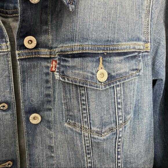 Levi’s Denim Button-down Jacket / Size Large - Picture 5 of 5